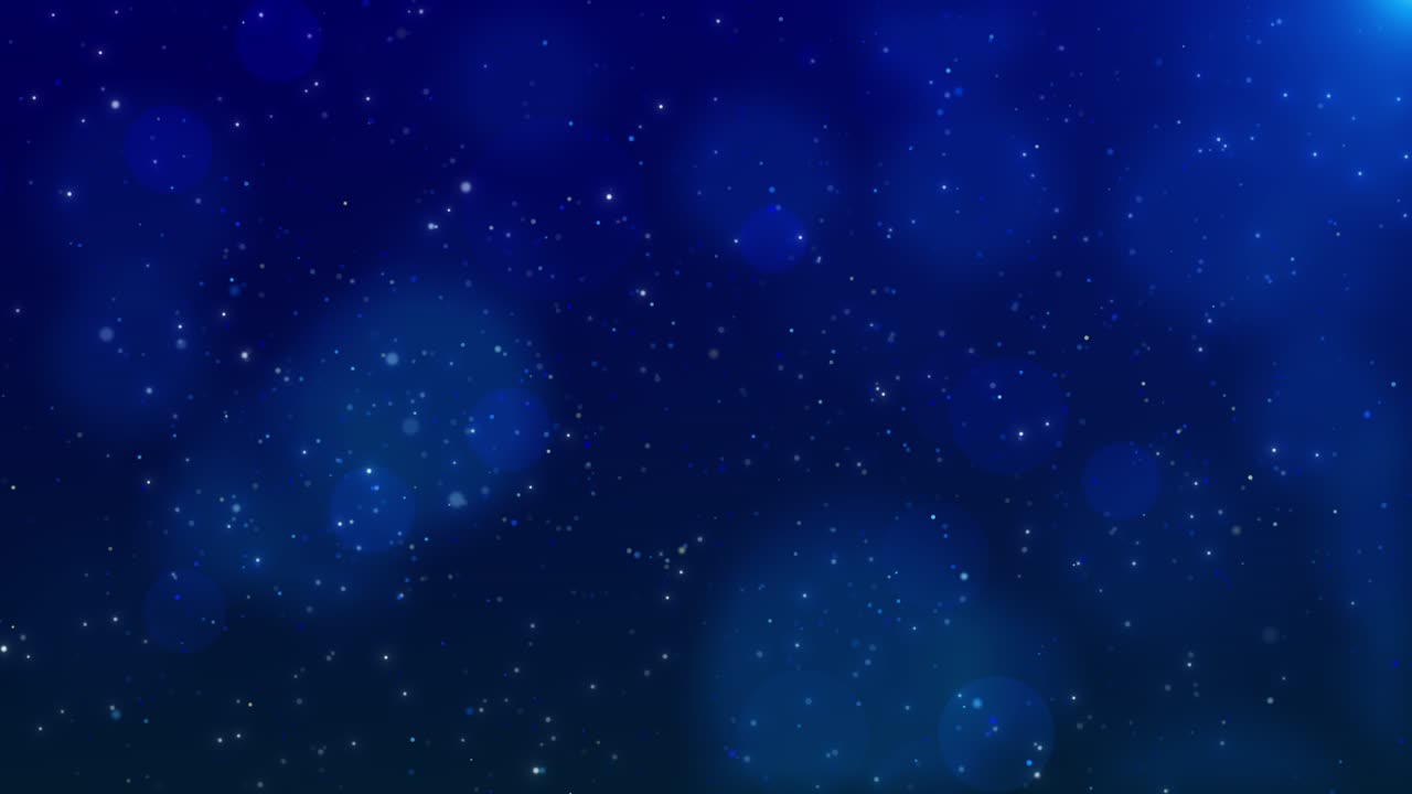 Futuristic graphic geometric blue shining glitter particles 4k 3d background suitable for