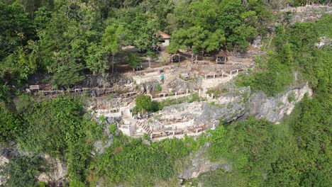 shoka bukit senja "shoka bukit senja" is a spot to see the sunset on the cliff and shows a view of parangtritis beach from the top of the cliff