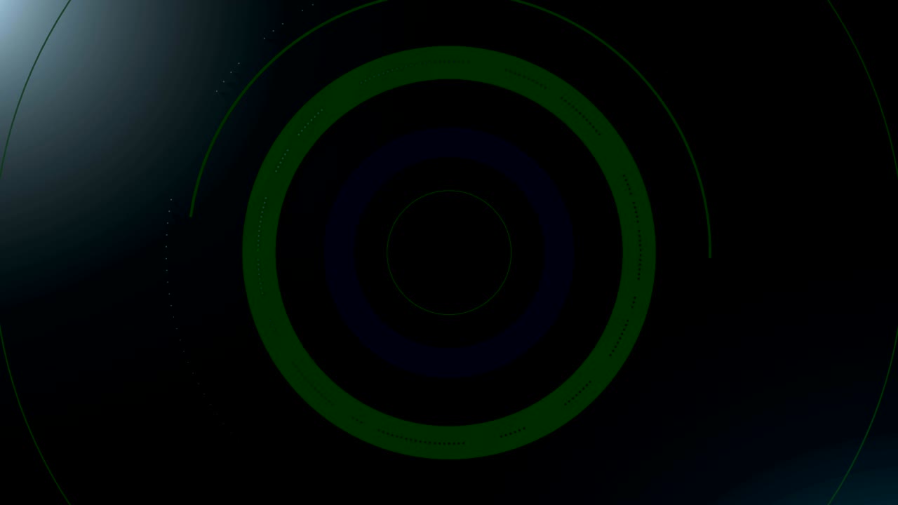 배경은 빛의 원으로 형성됩니다.