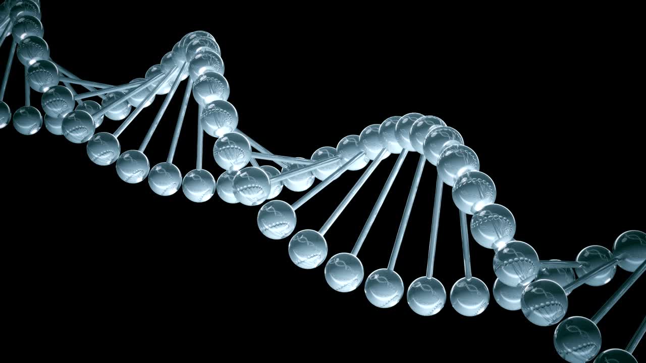modelo de adn - animación en bucle