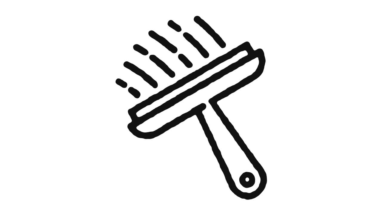 끔한 자동차 아이콘 애니메이션 영상 및 알파 채널