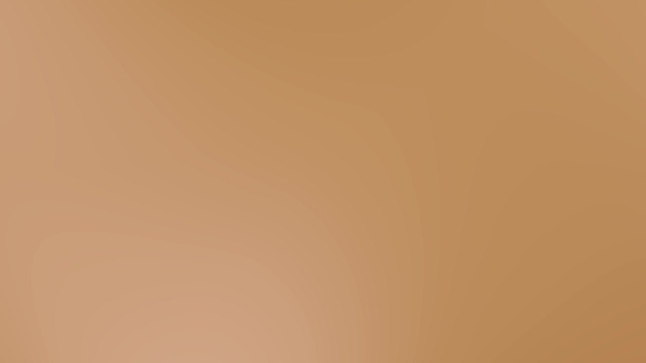 Abstract Brown and Gold Gradient Background with Moving Soft Light