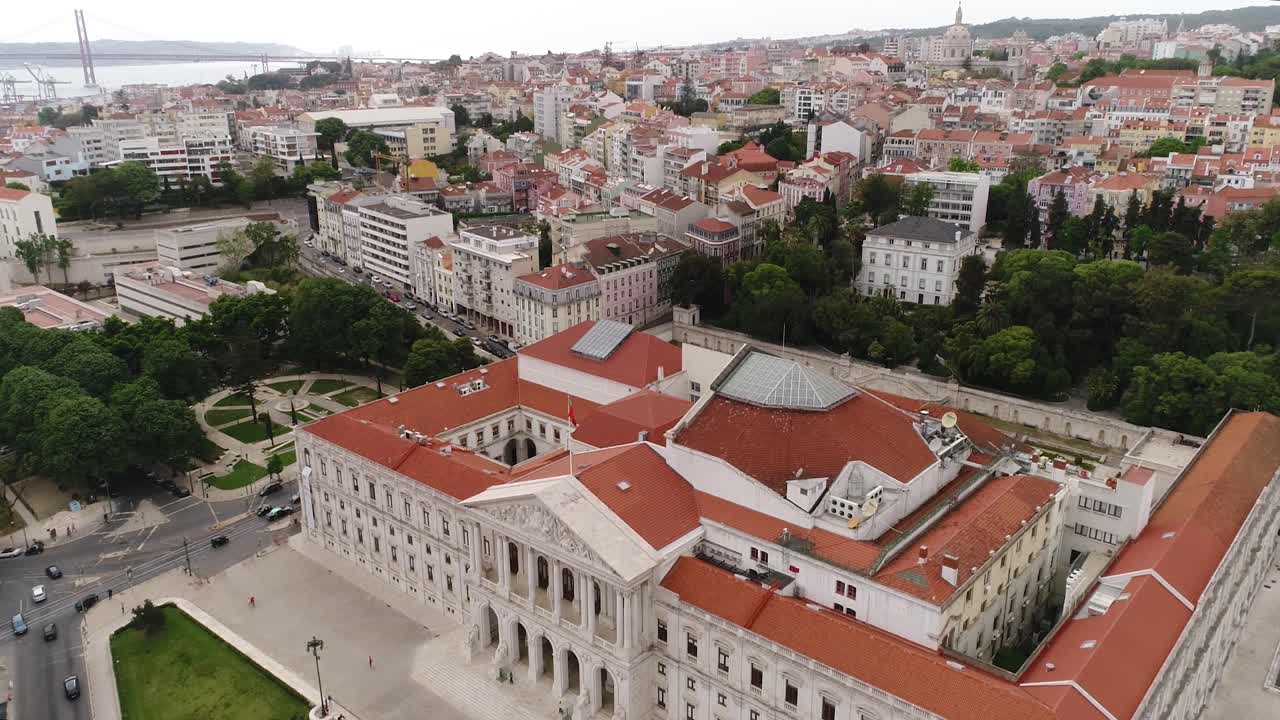 Palazzo di São Bento, Lisbona, Portogallo 4K