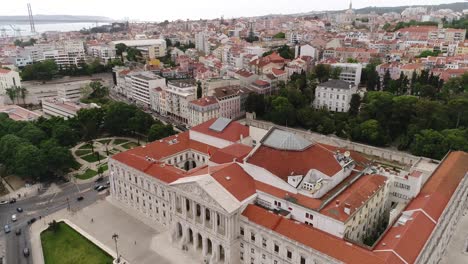 sao bento palace, lisbon, portugal 4k