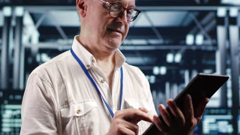 el supervisor hace la administración del centro de servidores.