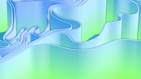 abstracto 3d render colorido spline tiras filas curvas de luz y sombra flujo movimiento movimiento superficie textura ondas fondo