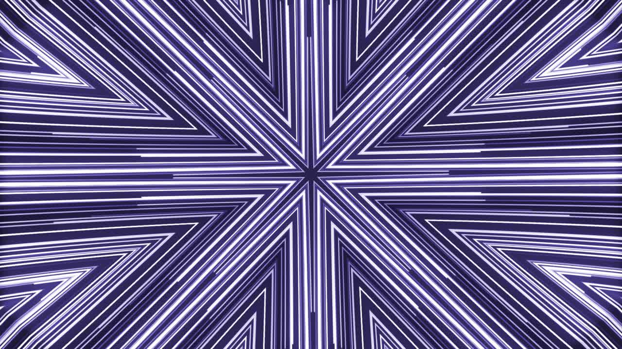Abstract Geometric Pattern with Purple Lines