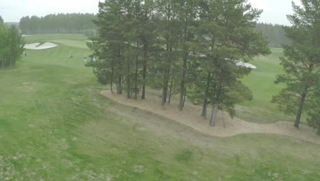 golf course aerial view