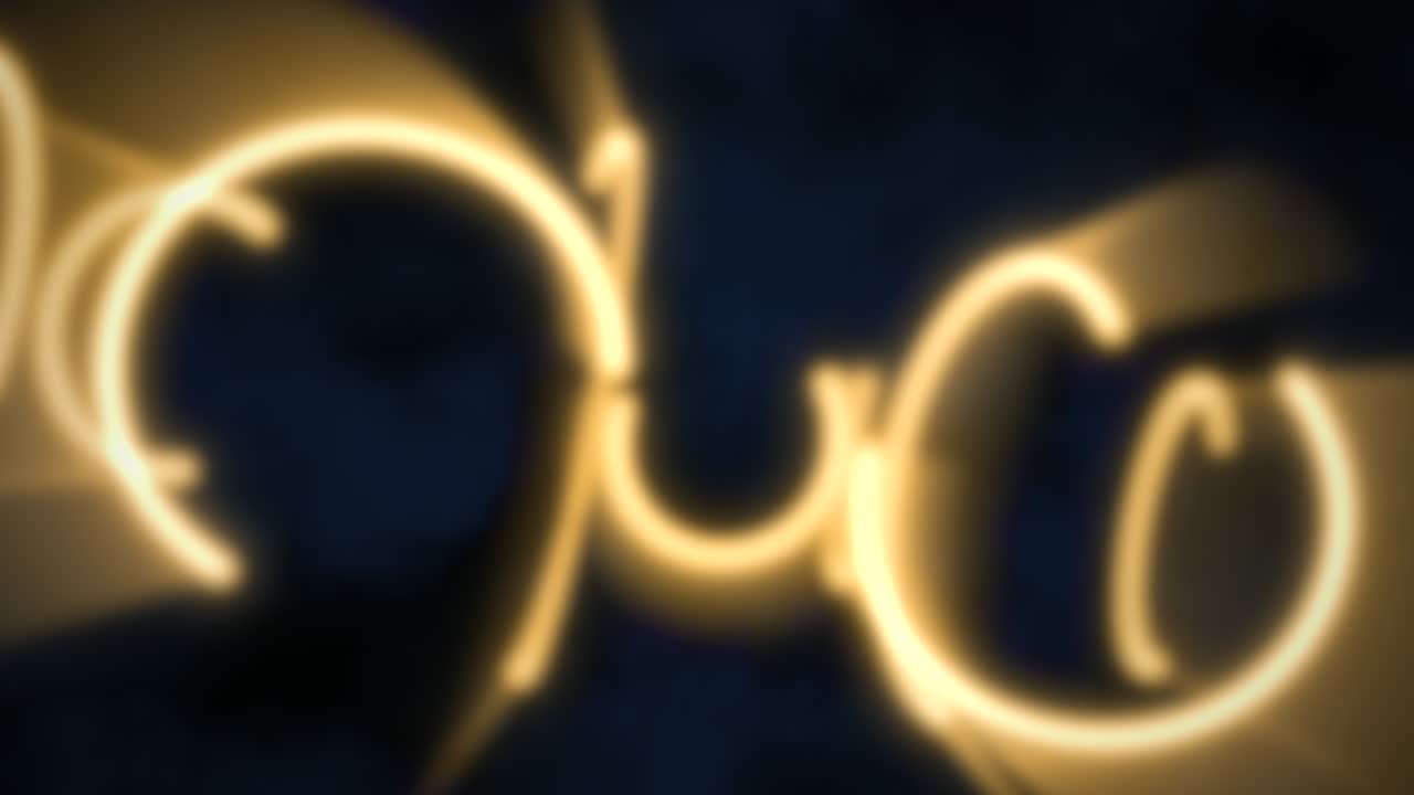 네온 노란 클럽 서클