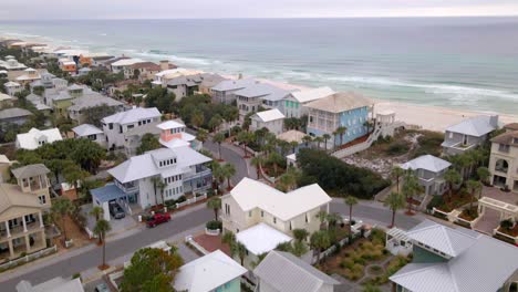 flying over a residential area in 30a, florida-4