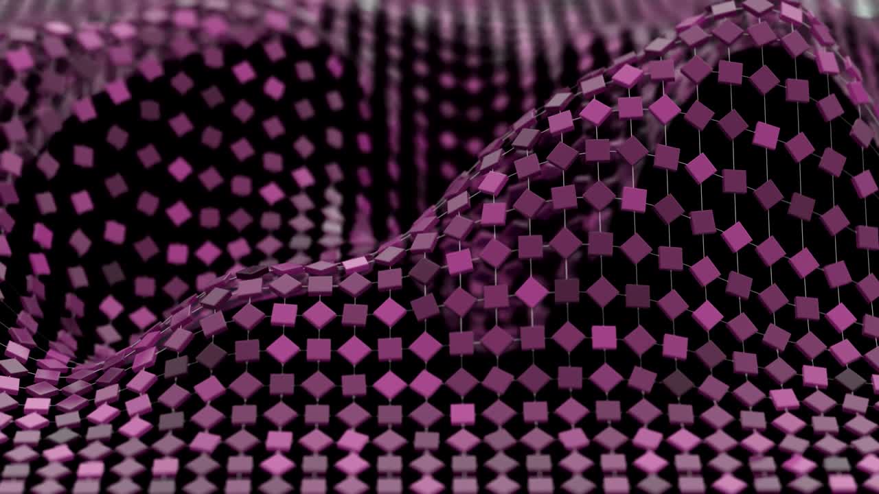 4k 네트워크 분자 mesh