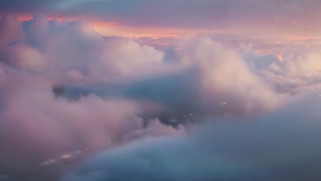 Dämmerungswolken-über-Dem-Blauen-Himmel