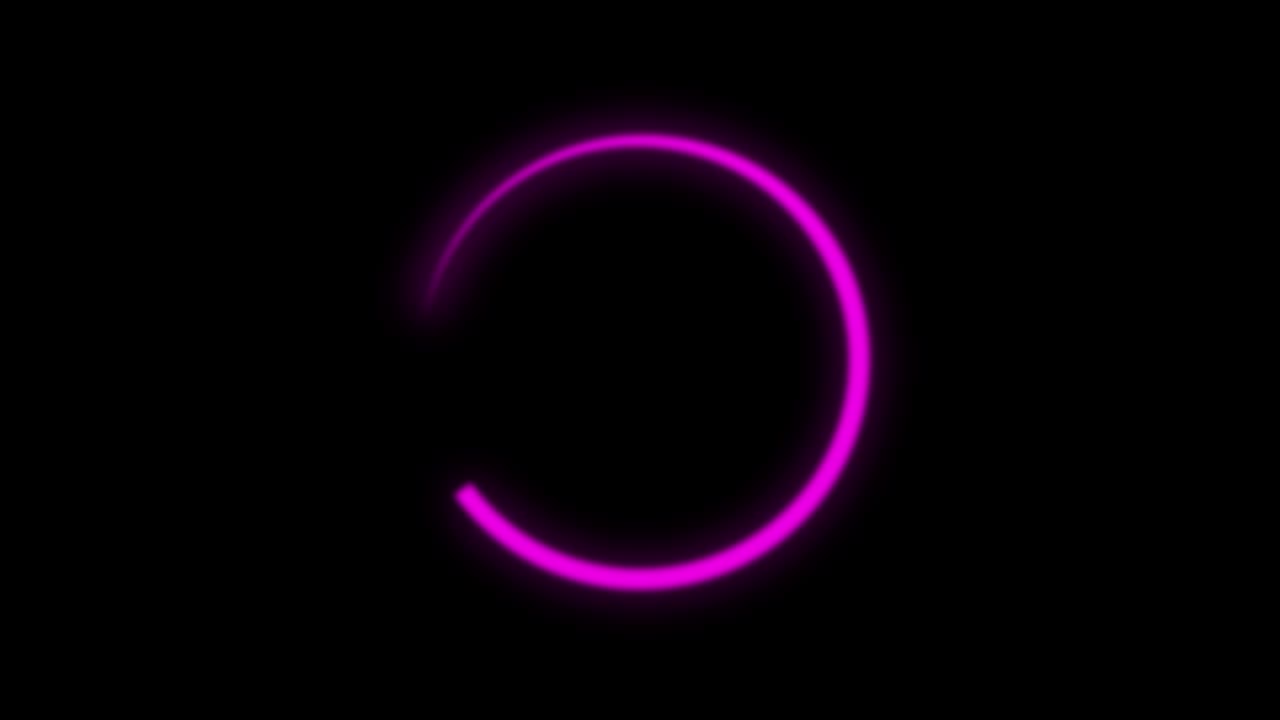 ABSTRACT seamless background sight pink circle looped fluorescent light