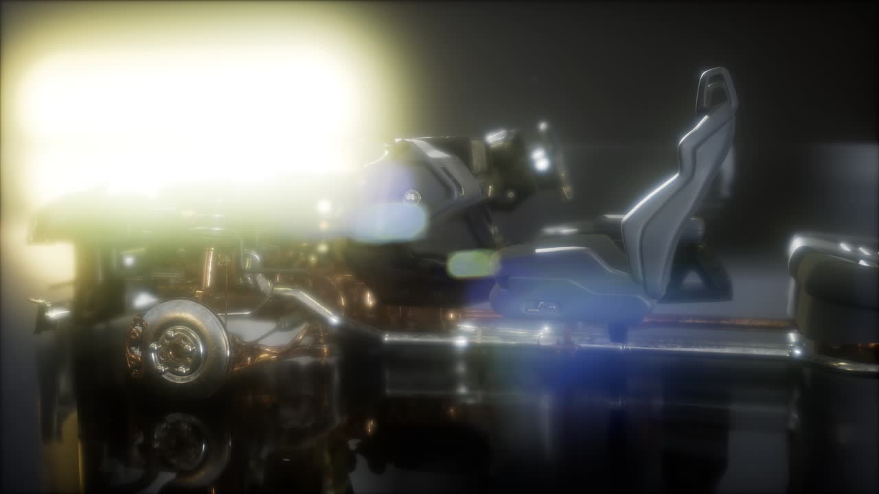 자동차에서 볼 수 있는 엔진과 다른 부분