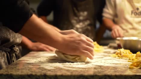 mastering the art of dough: a culinary journey into hand-kneading techniques for perfect pasta preparation and flavorful italian cuisine