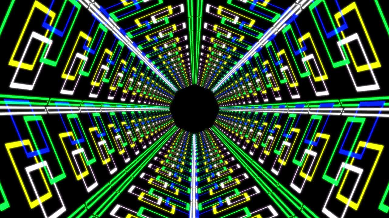 el progreso del túnel cibernético animación gráficos de movimiento