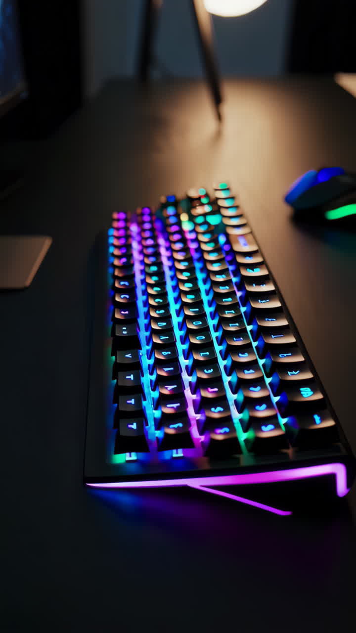 Gaming Keyboard with RGB Lighting