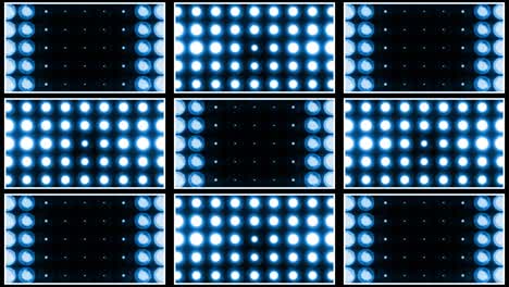 imagen de cuadrícula de patrón de luces