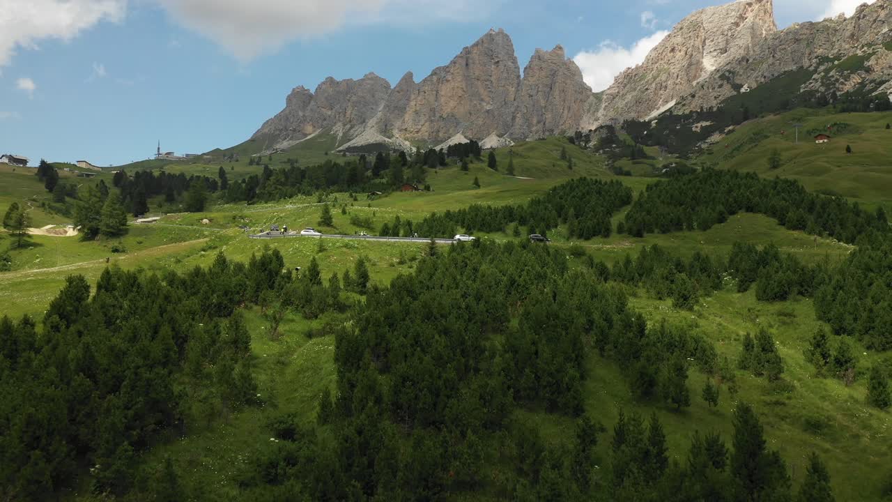 여름 산길 조감도