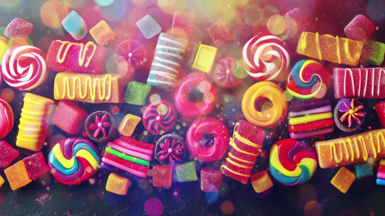 과자 및 사탕 수집