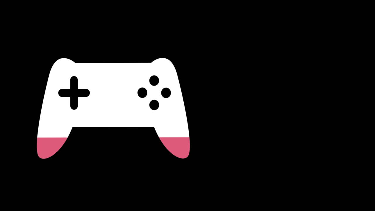 Controller filled with red colour