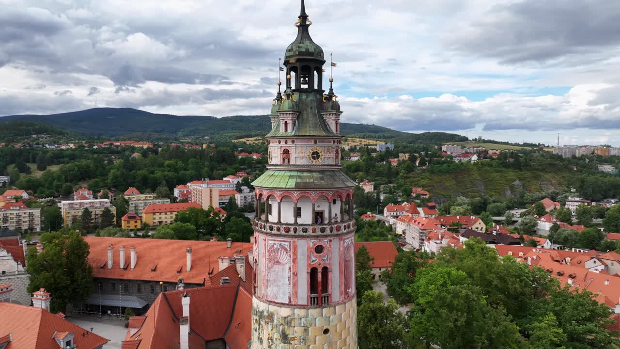 Český Krumlov, Boêmia do Sul, Chéquia, Julho de 2023