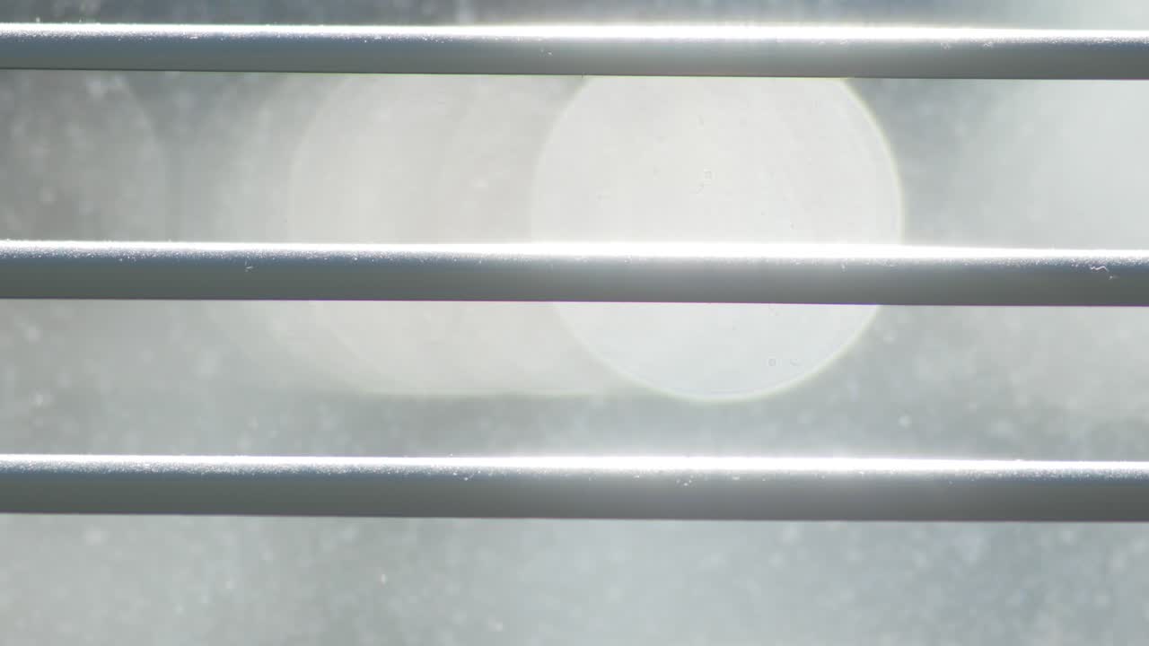 Three horizontal barriers on a focusless background