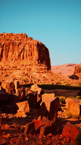 red rock canyon landscape