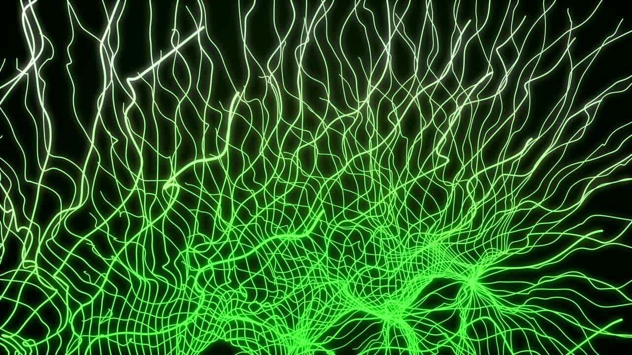 línea ondulada abstracta bucle de fondo de movimiento vj colorido con espacio para texto, logotipos, gráficos y títulos