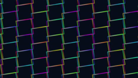 patrón diagonal colorido con diamantes y cuadrados