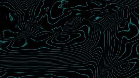 Abstract-black-and-blue-design-with-swirling-lines-and-shapes