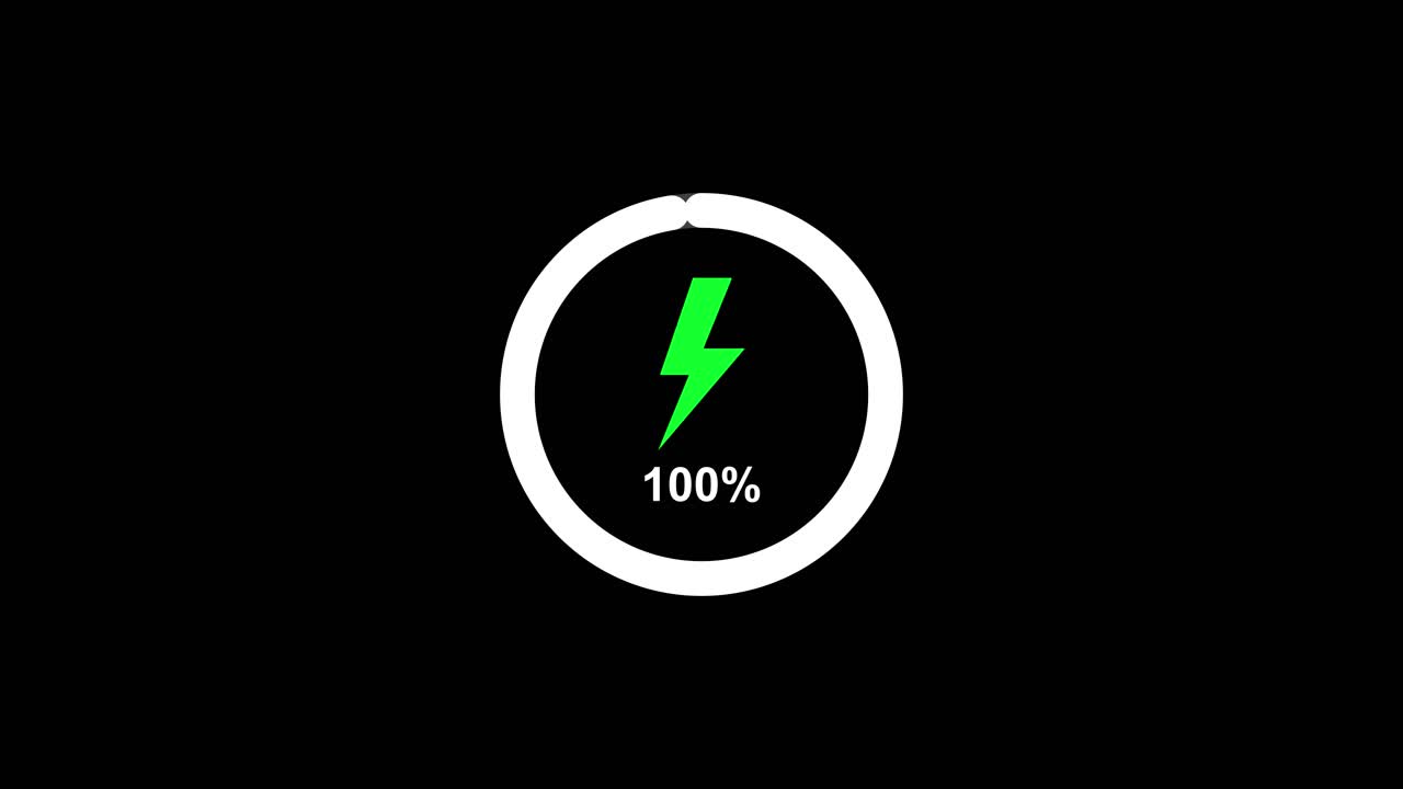 Battery Charging Animation