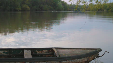 picturesque wide shot of the hungarian lake tisza