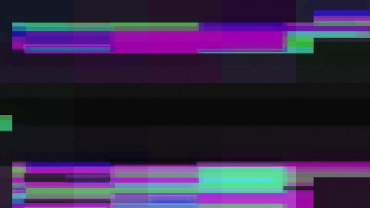Abstract Glitch Art Collection