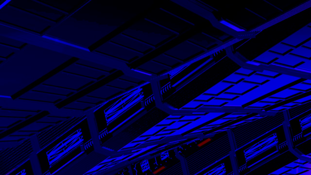 Abstract Futuristic Technological Design