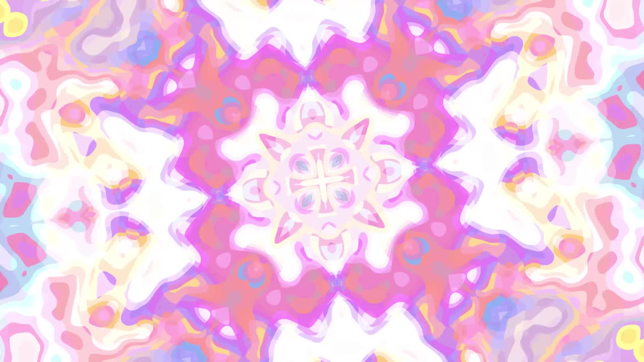 칼레이도스코프 추상 기하학적 효과 배경