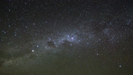 starry night sky with the milky way