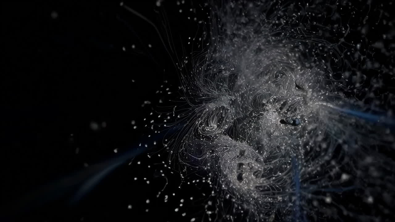 Abstract Particle Explosion
