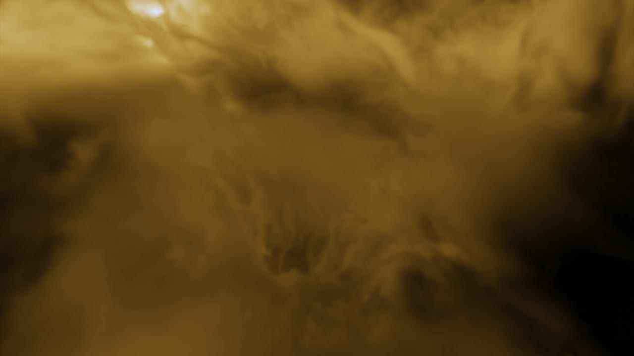 fondo de humo dorado abstracto