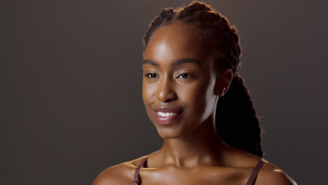 beautiful smiling woman portrait