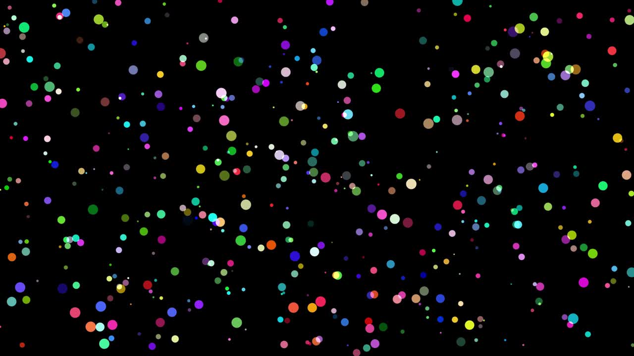 검은색에 다채로운 공