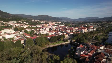 city of arcos de valdevez and river vez