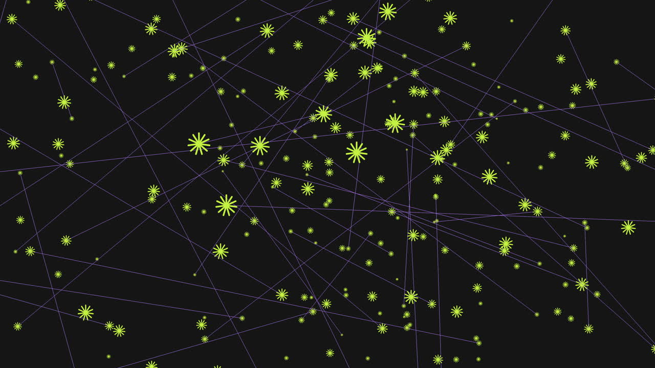 punto azul copo de nieve intrincado patrón de red en fondo negro