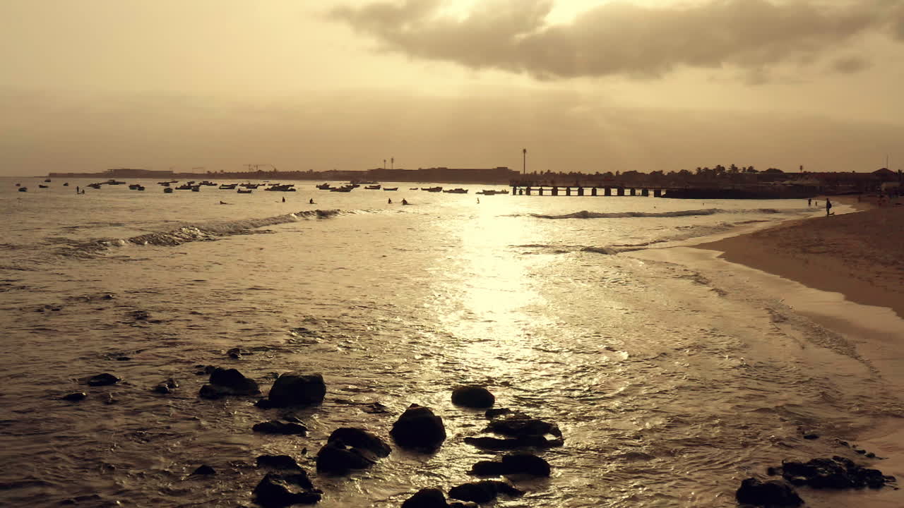 산타 마리아, 샐, 아일랜드, 120fps, 슬로우모션, 서퍼, 4/6