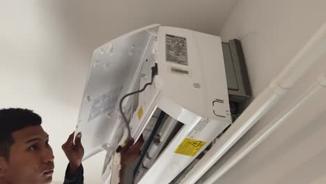 instalación o reparación de aire acondicionado