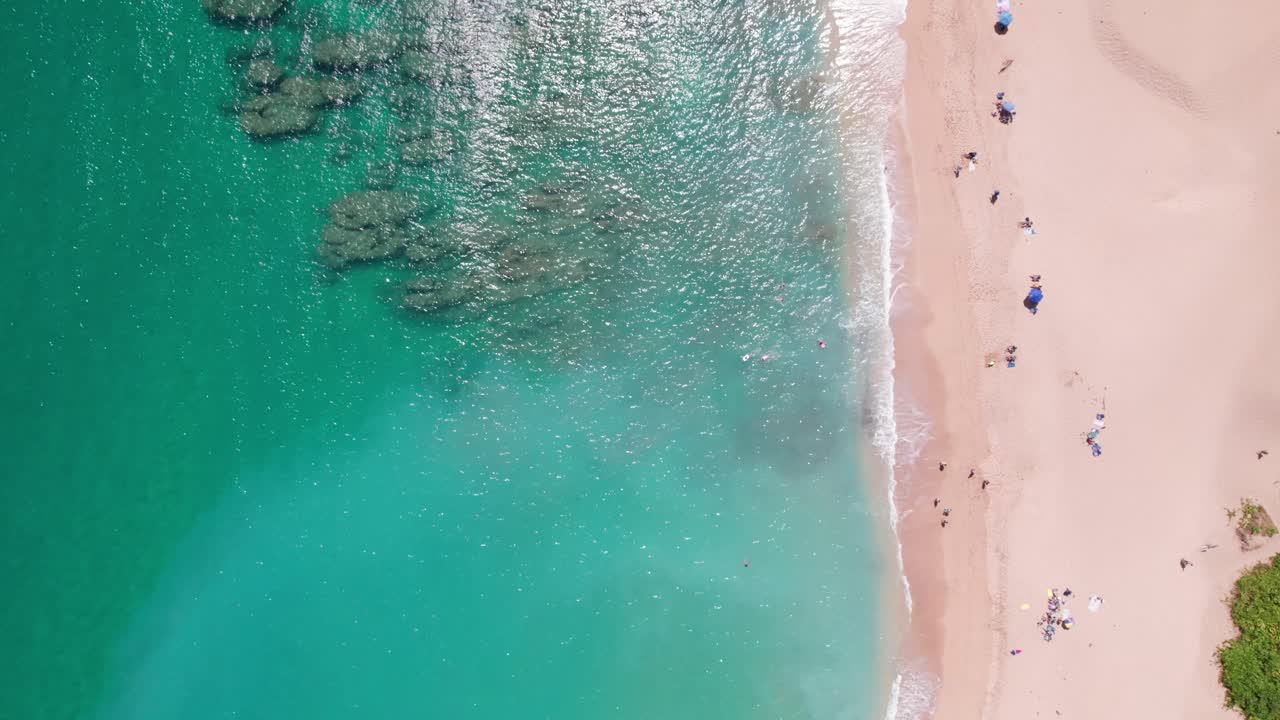 Kauai Hawaii Ha'ena beach drone footage