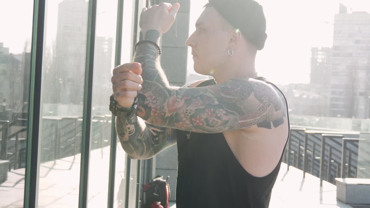 현대 합 스트리트 댄서, 문신이 있는 스터, 키, 도시 댄스, 프리스타일