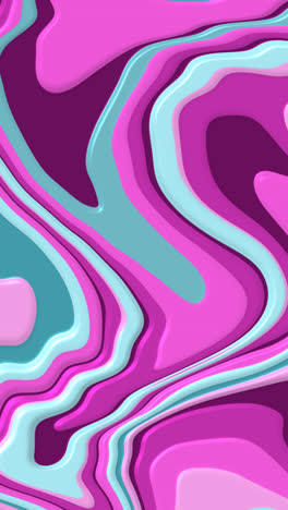 an animation of a hand drawn flat groovy psychedelic background