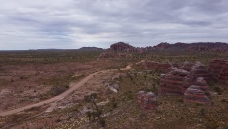 the purnululu national park is a world heritage site in western australia