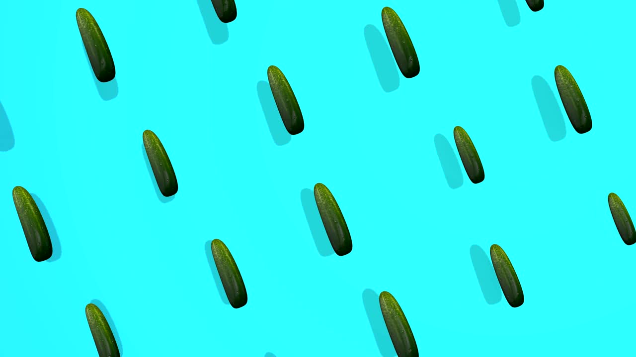 레몬 과일과 함께 다채로운 패턴 - 3d 요소, 4k loopabless 루프 고립, 디지털 구성에 완벽합니다